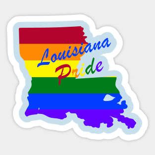 Louisiana Pride Sticker